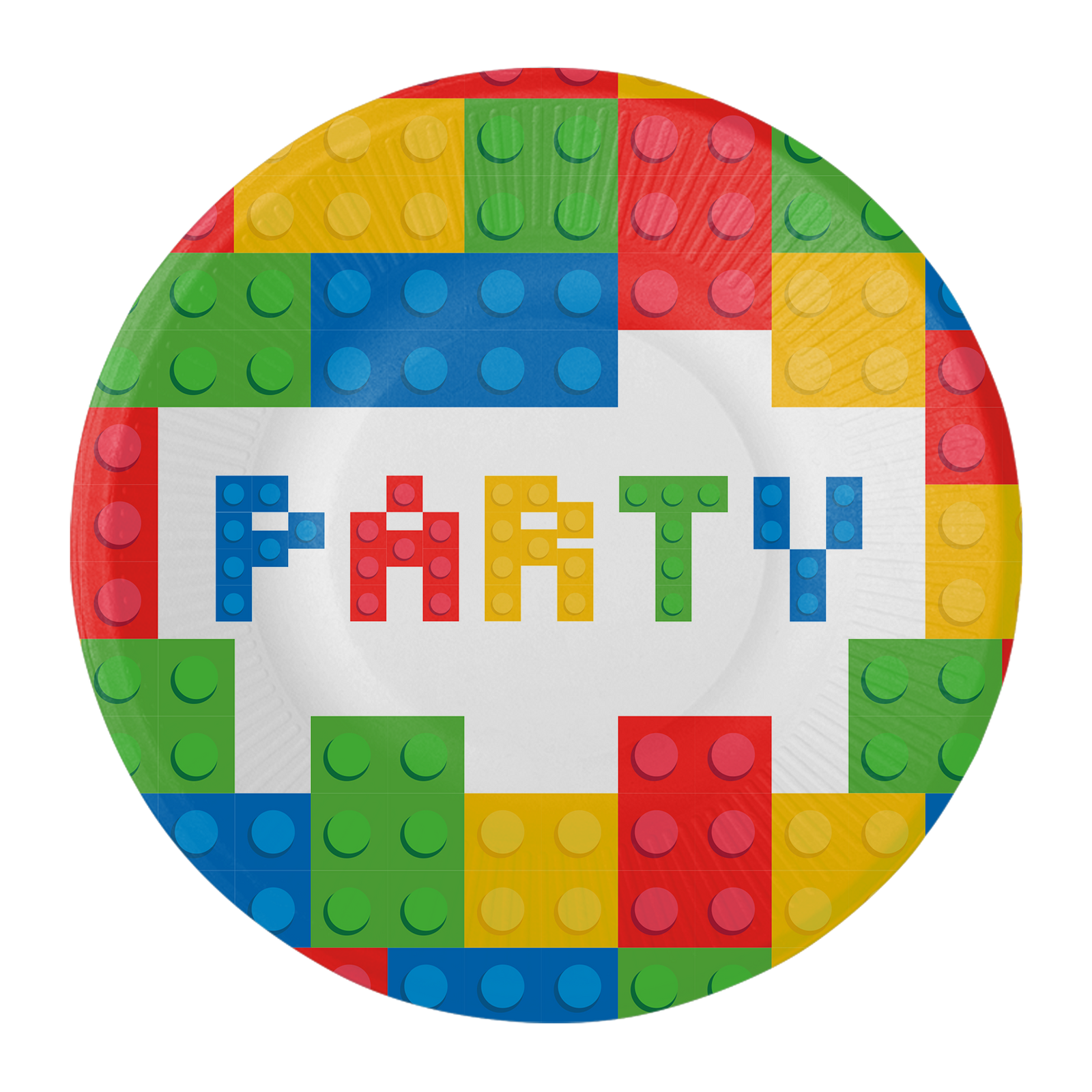 8 PIATTI 18 CM BLOCK PARTY