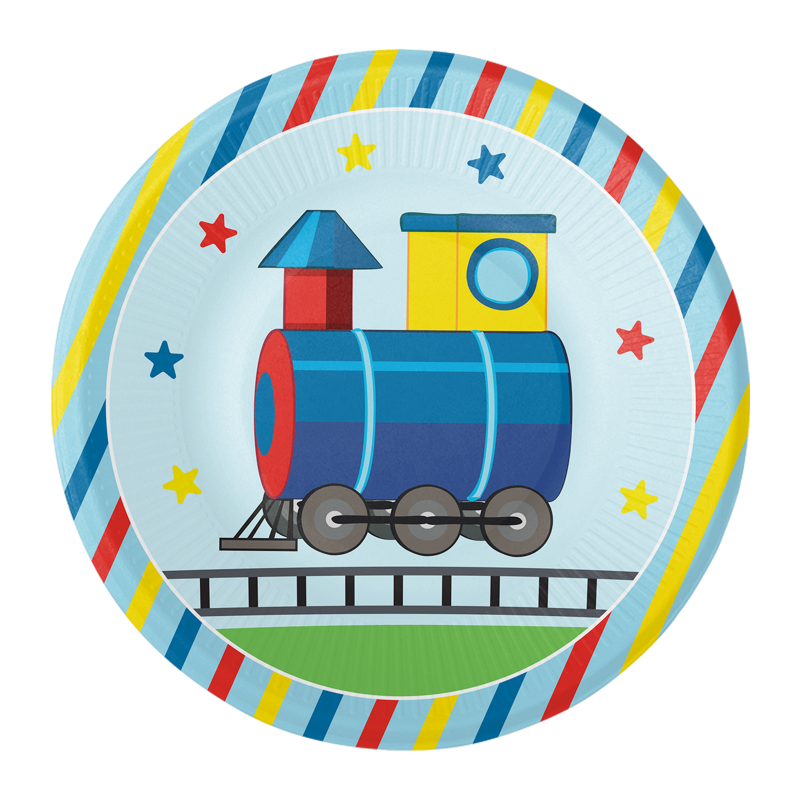 8 PIATTI LIL TRAIN 18 CM