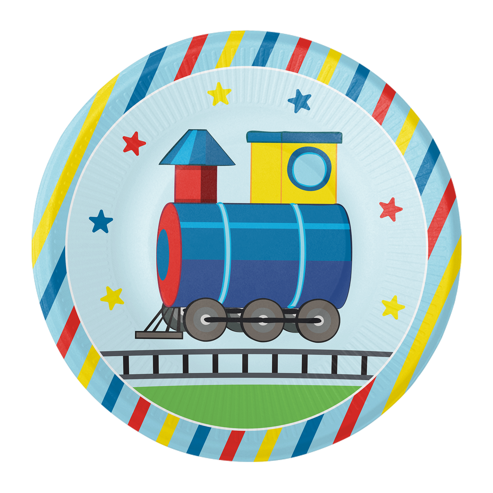 8 PLATOS 18 CM LIL TRAIN