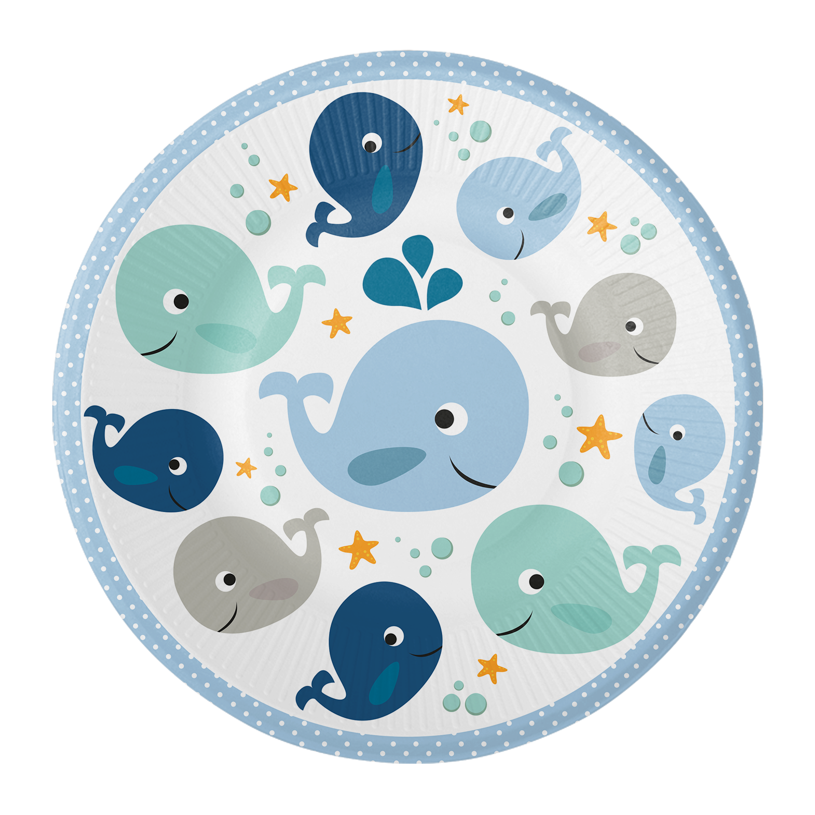 8 PIATTI LIL WHALE 18 CM