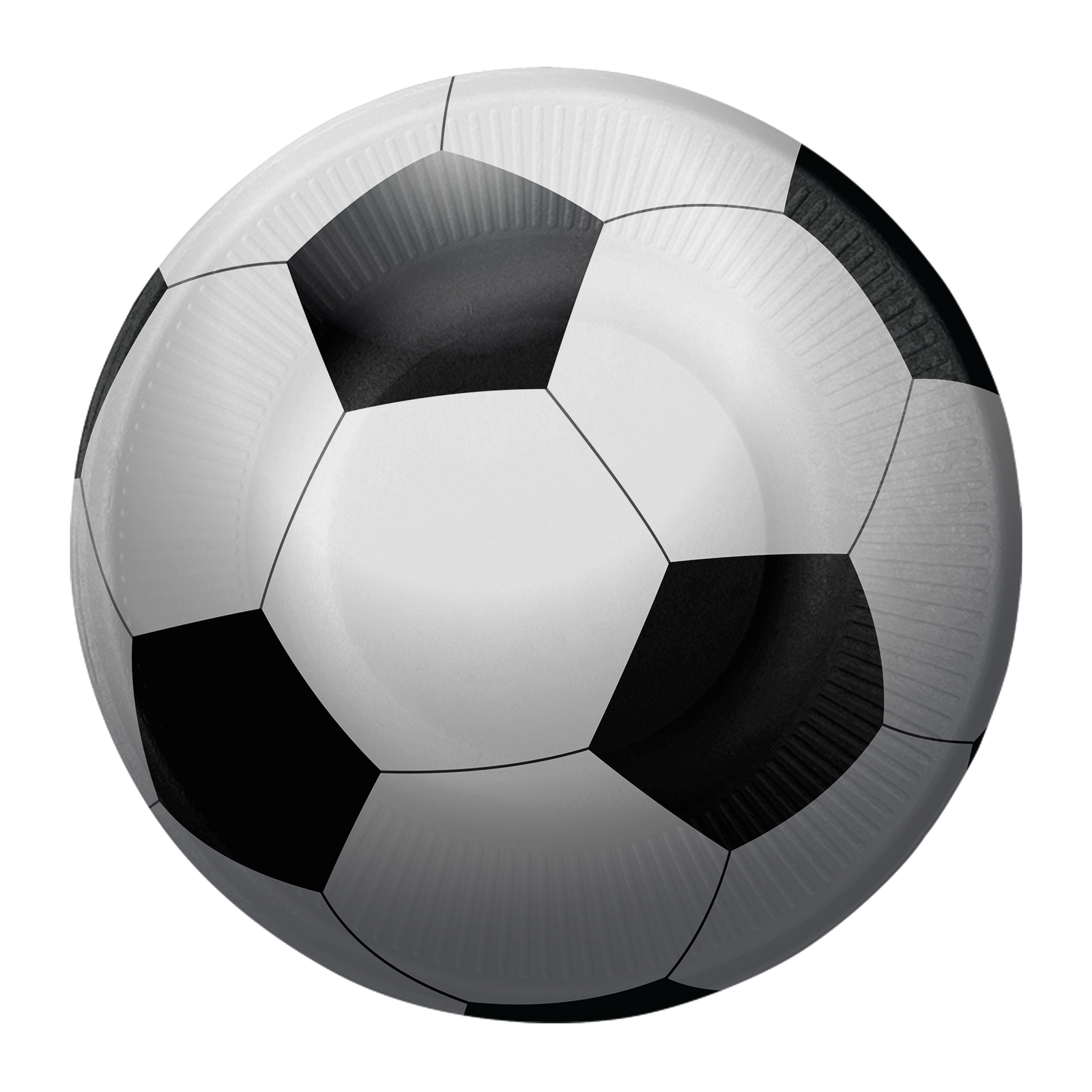 8 PLATOS 18 CM FÚTBOL