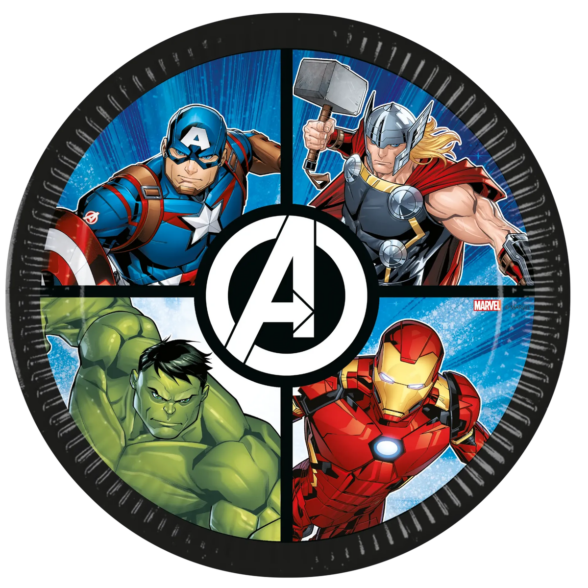 8 23 CM AVENGERS NEXT GENERATION PLATES
