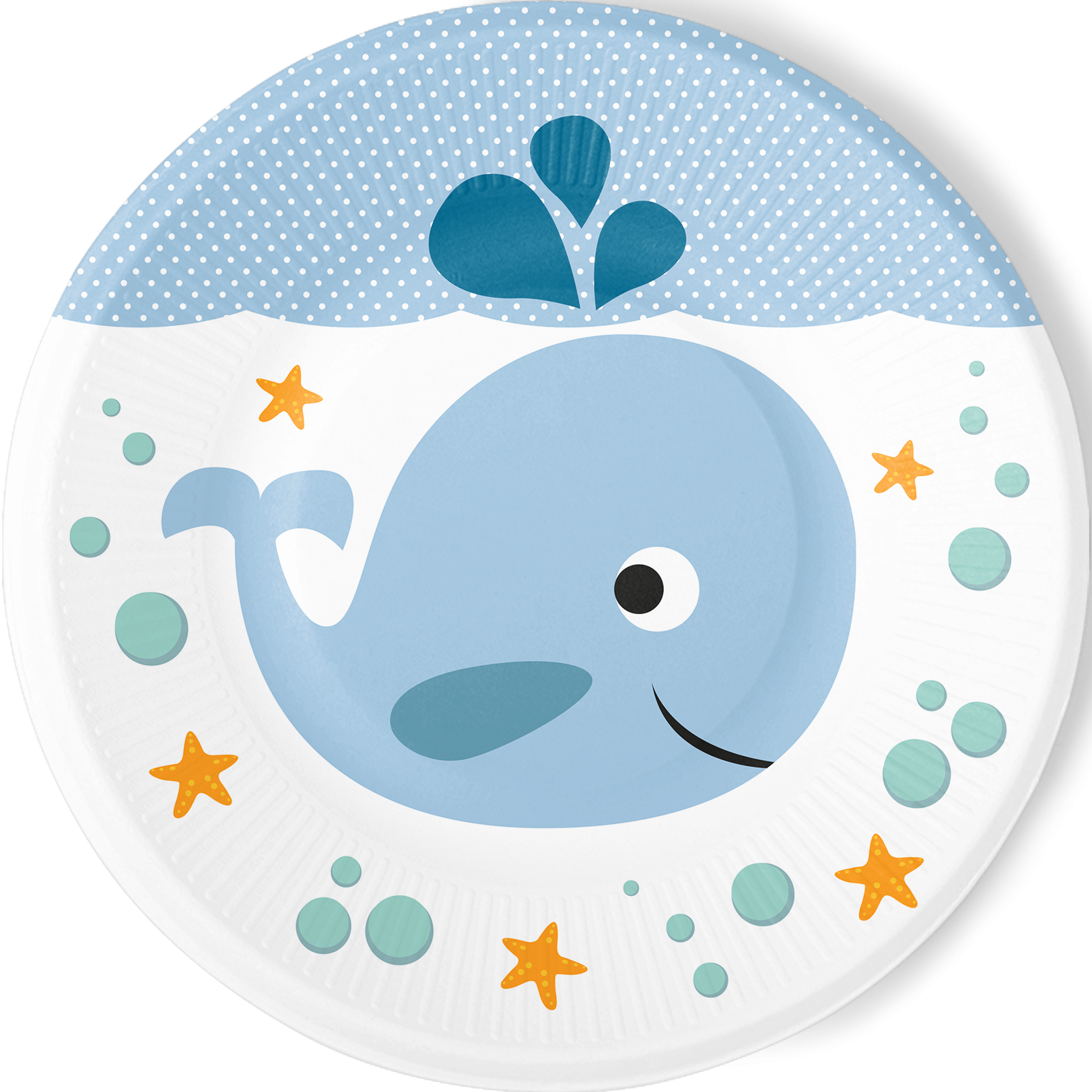 8 PIATTI LIL WHALE 23 CM