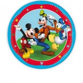 8 PLATOS 23 CM MICKEY