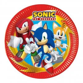 8 PLAQUES SONIC 23 CM