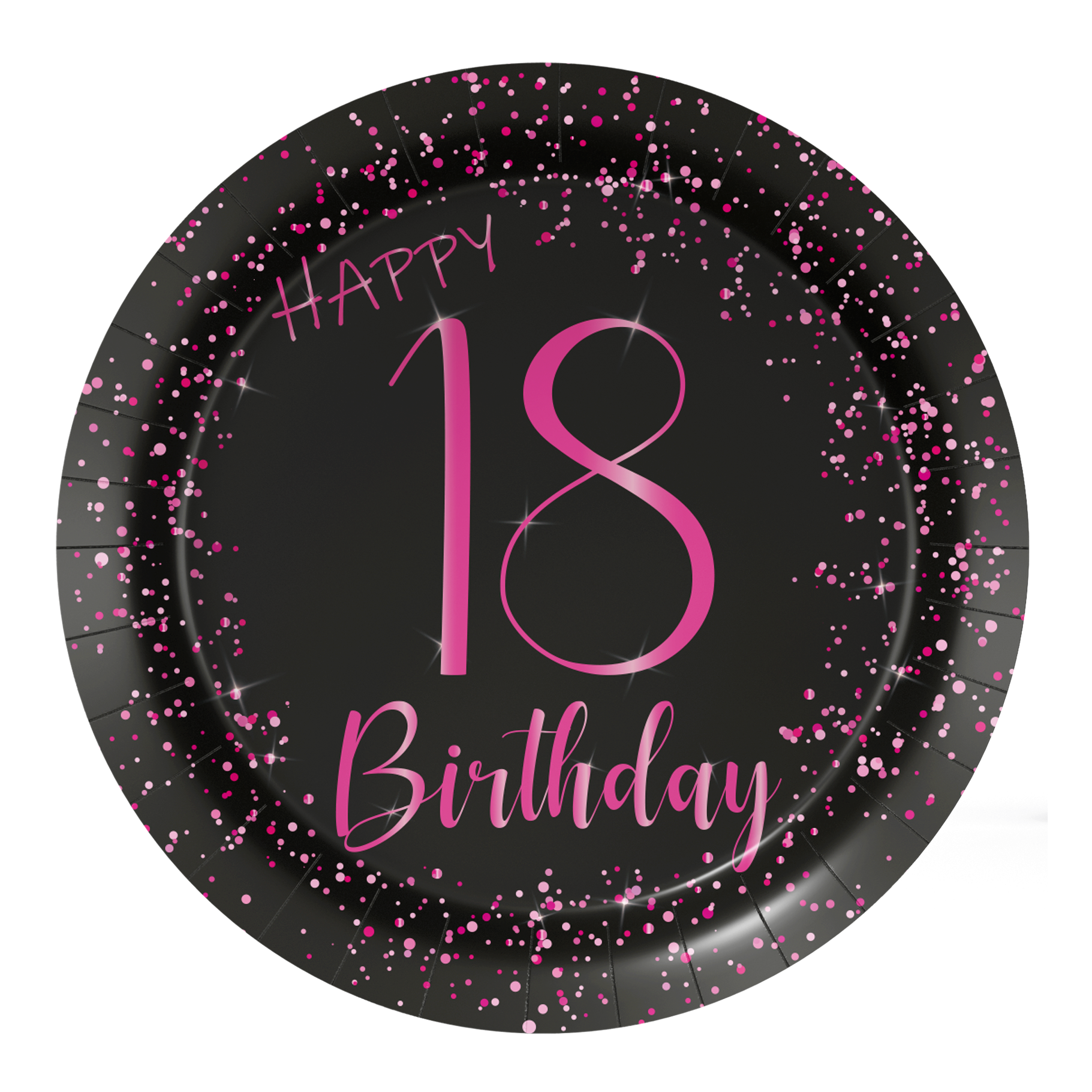 8 Platos 18 cm Elegant Pink 18 años