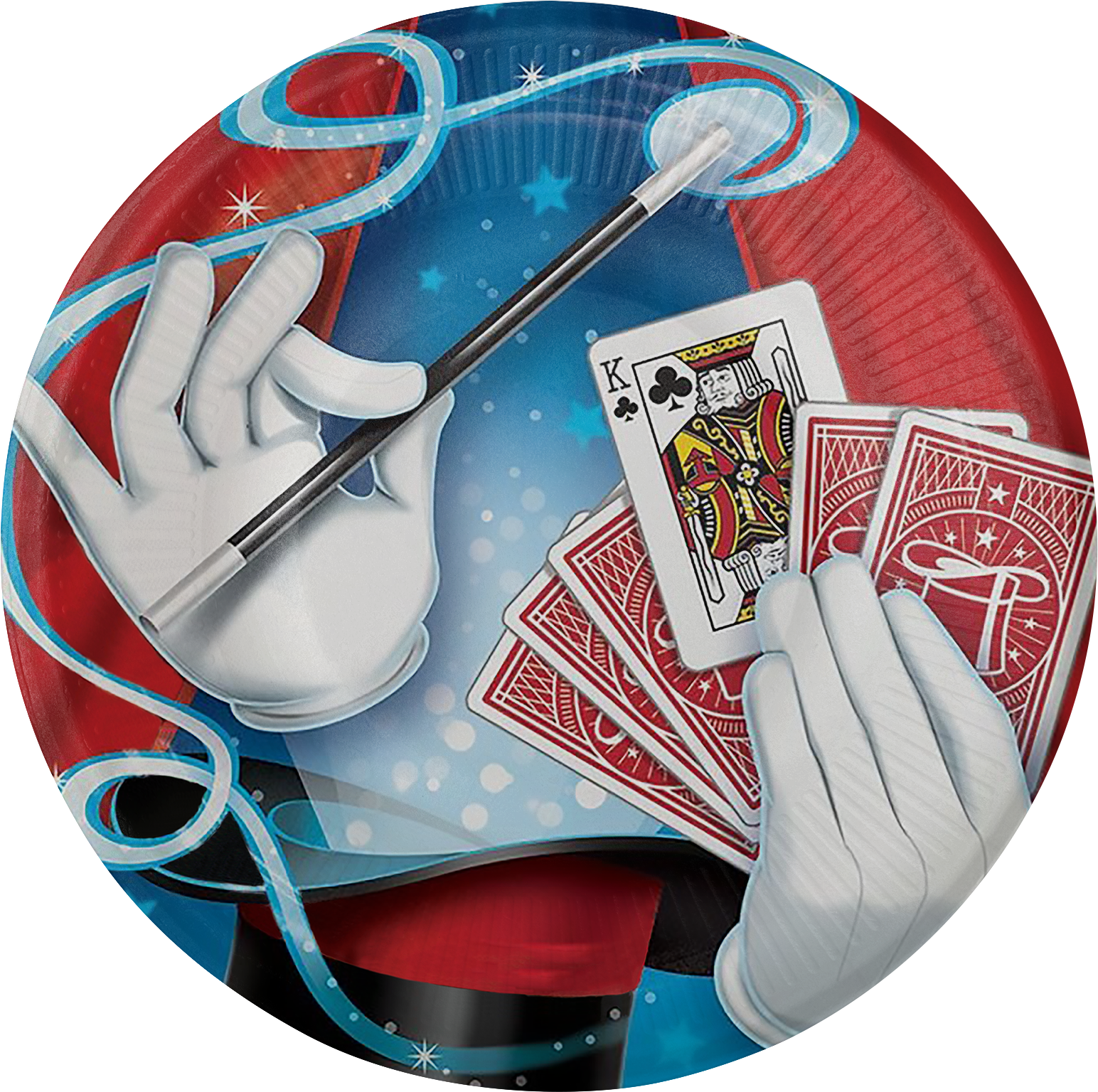 8 assiettes magiques 18 cm