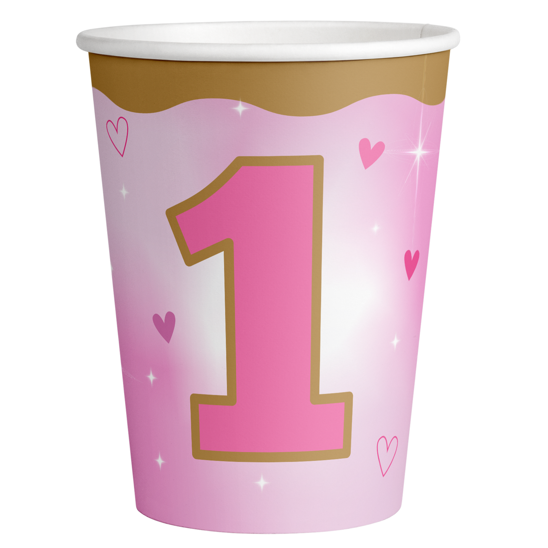 8 VASOS 250 ML ONE LITTLE STAR - GIRL