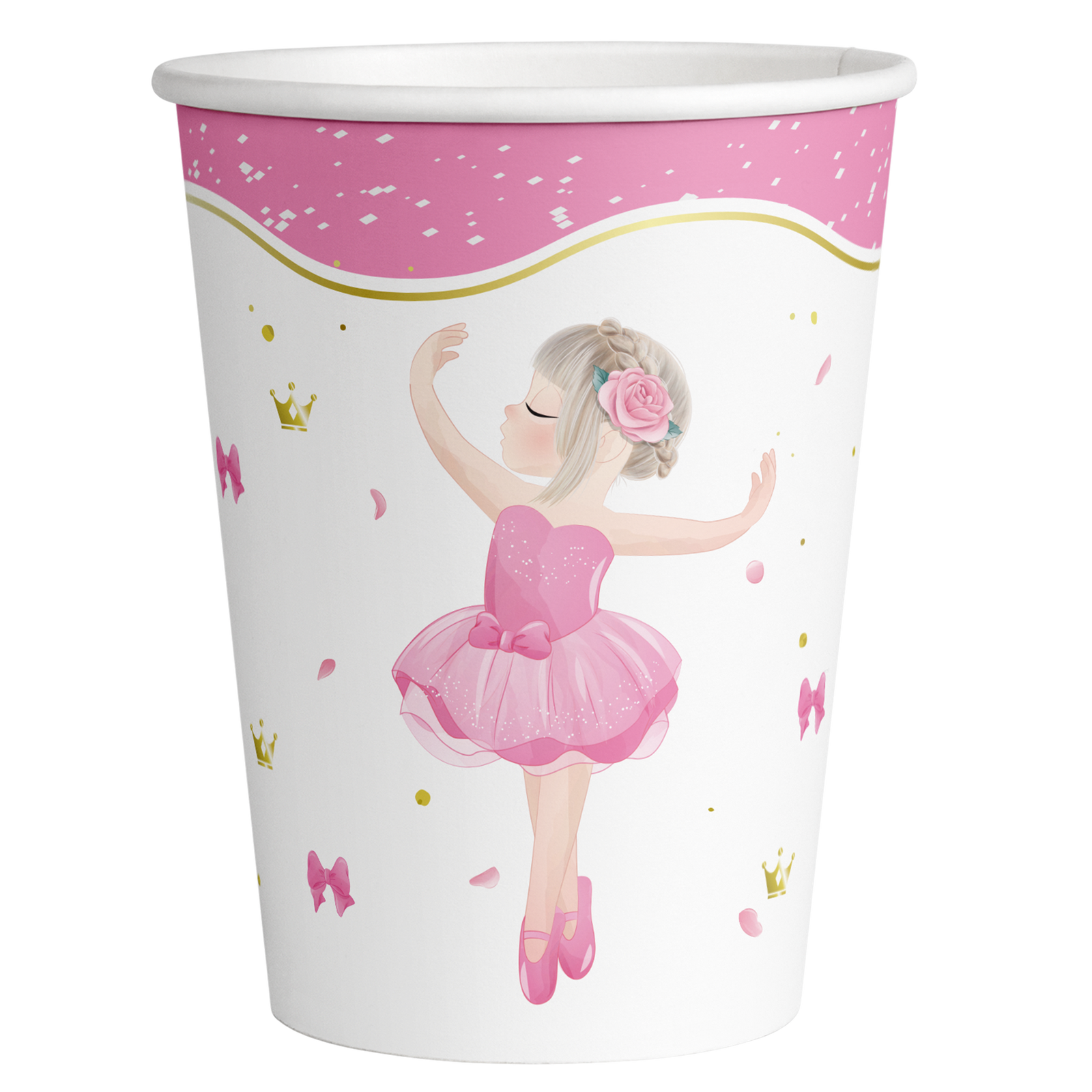 8 VASOS BALLET 250 ml