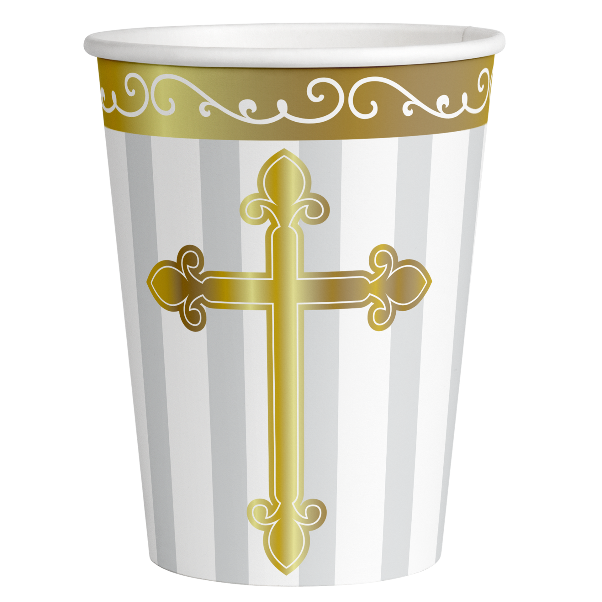 8 Vasos Divinity Gold 250 ml