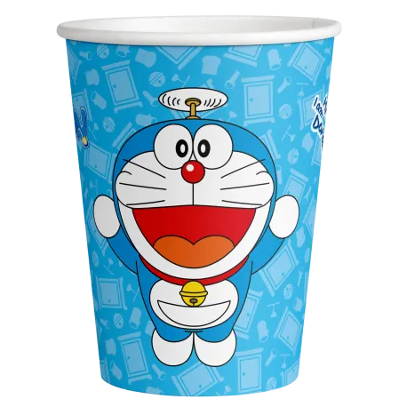 8 Vasos Doraemon 250 ml