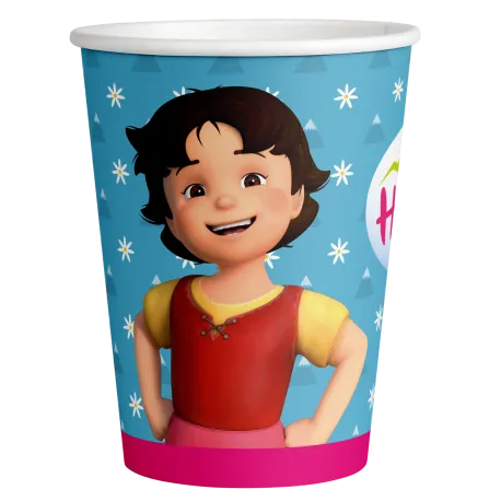 8 Vasos Heidi 250 ml