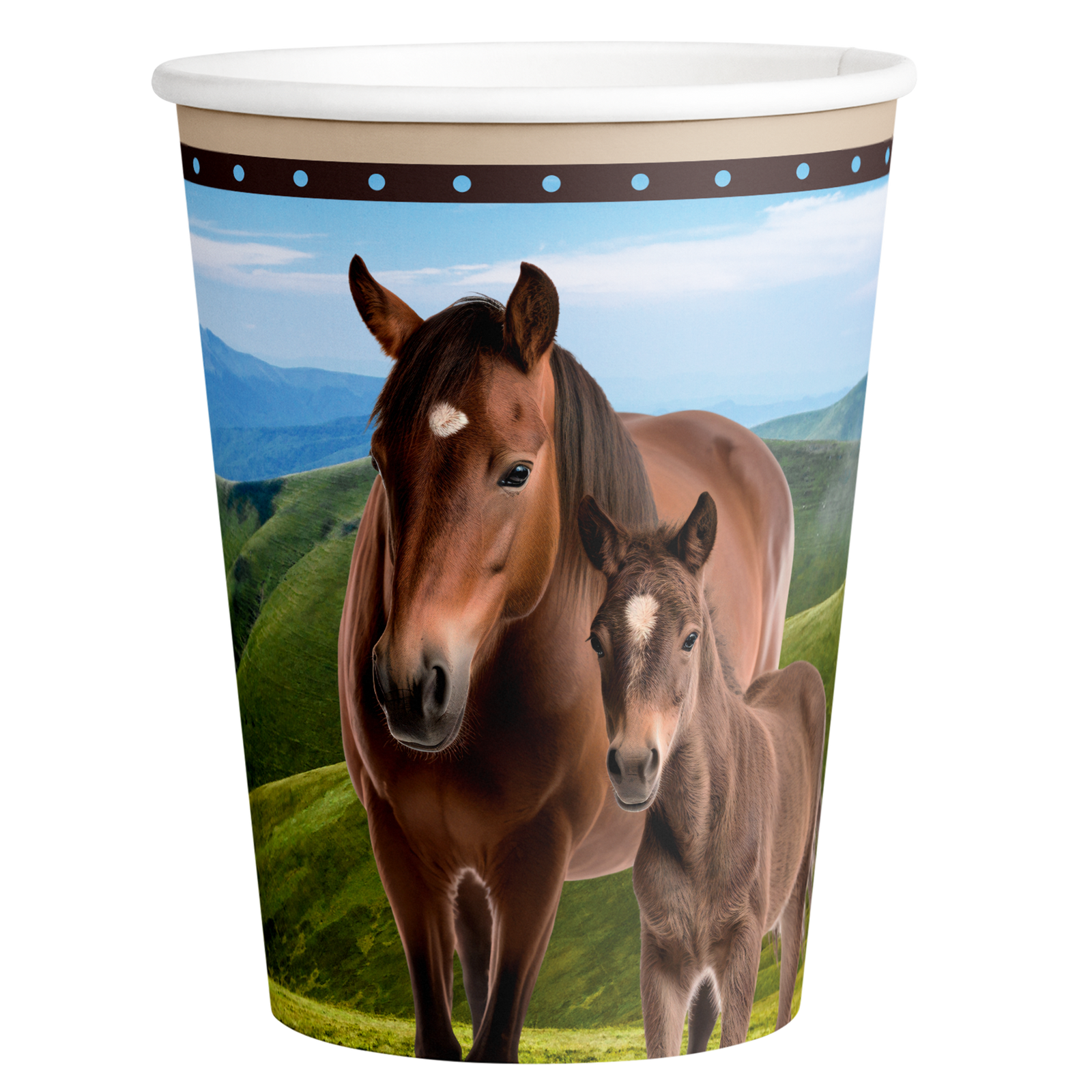 8 bicchieri Horse and Pony 250 ml