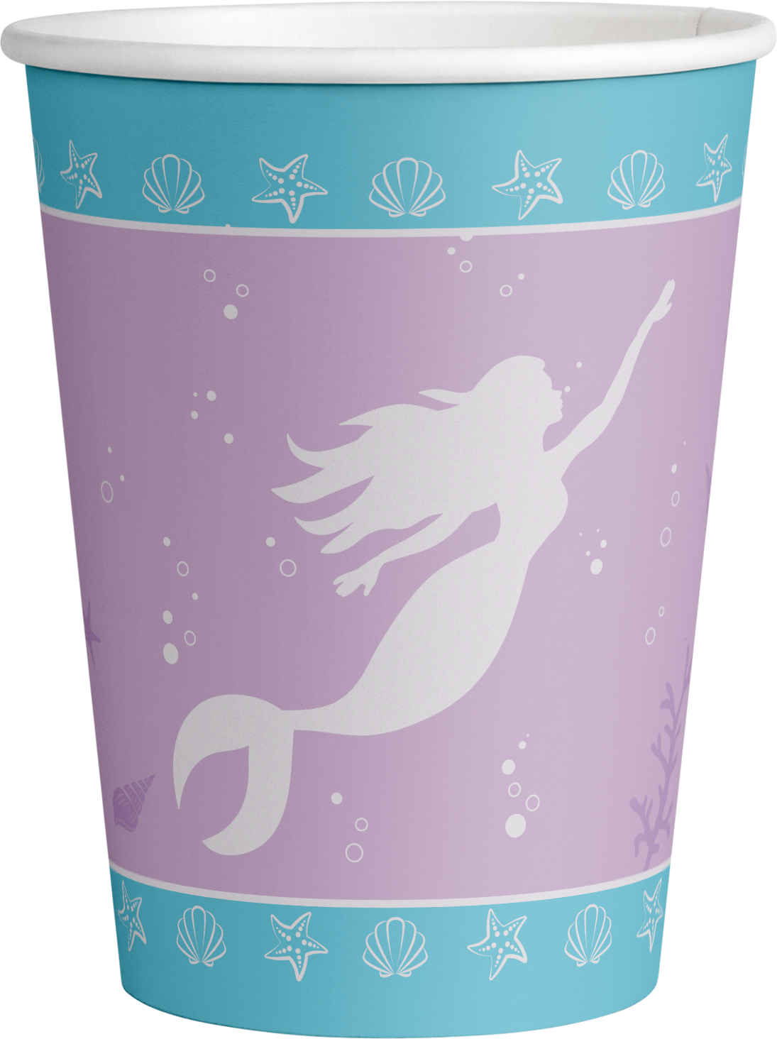 8 Vasos Mermaid Shine 250 ml