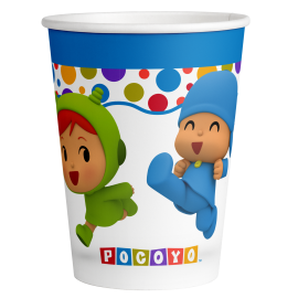 8 bicchieri Pocoyo da 250 ml