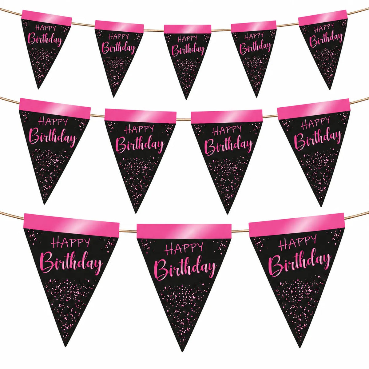 Elegant Pink Bunting 3 m