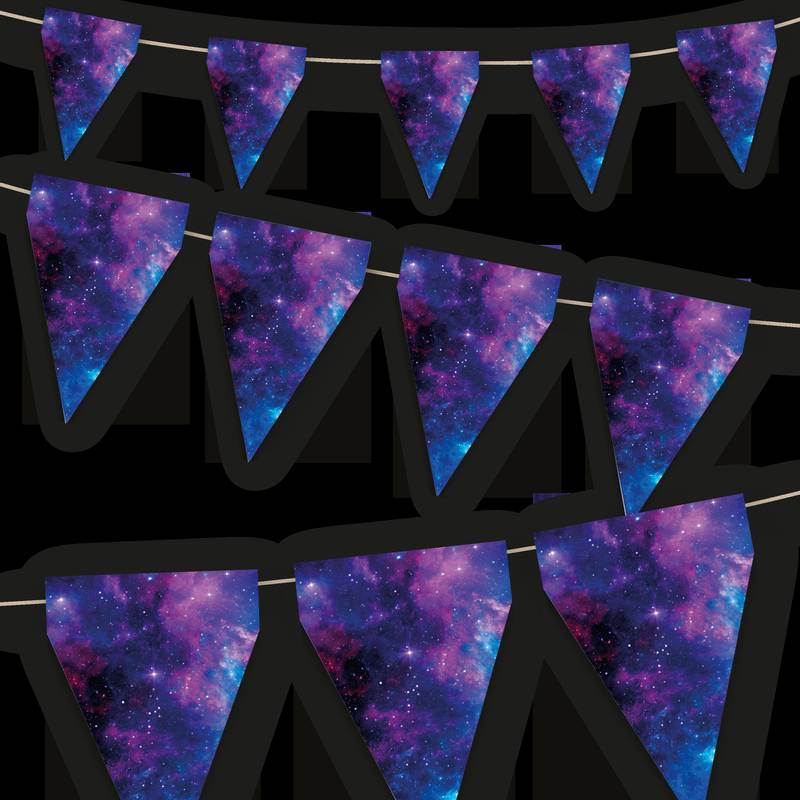 Banderin Galaxy 3 metros