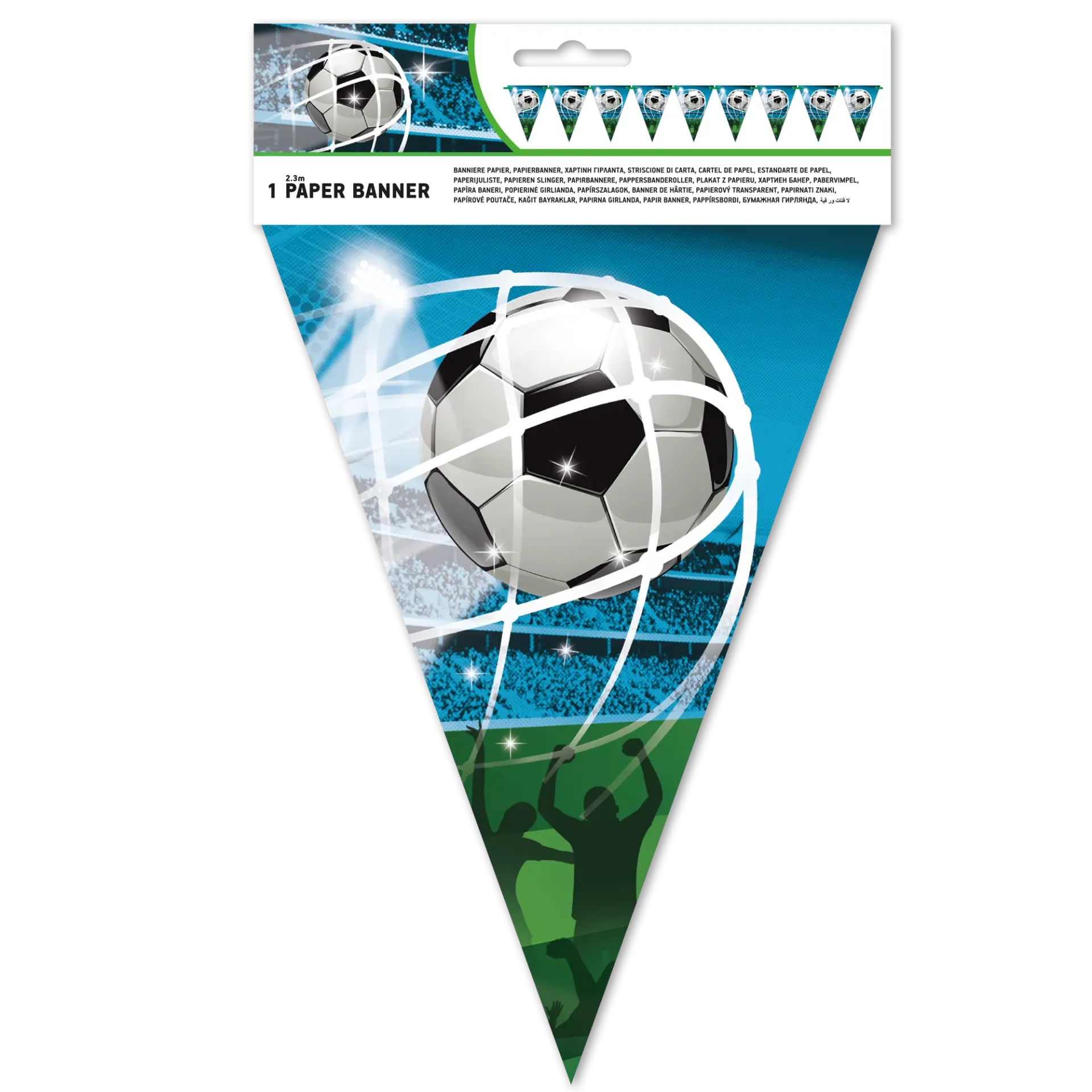 BANNIÈRE DES SUPPORTERS DE FOOTBALL