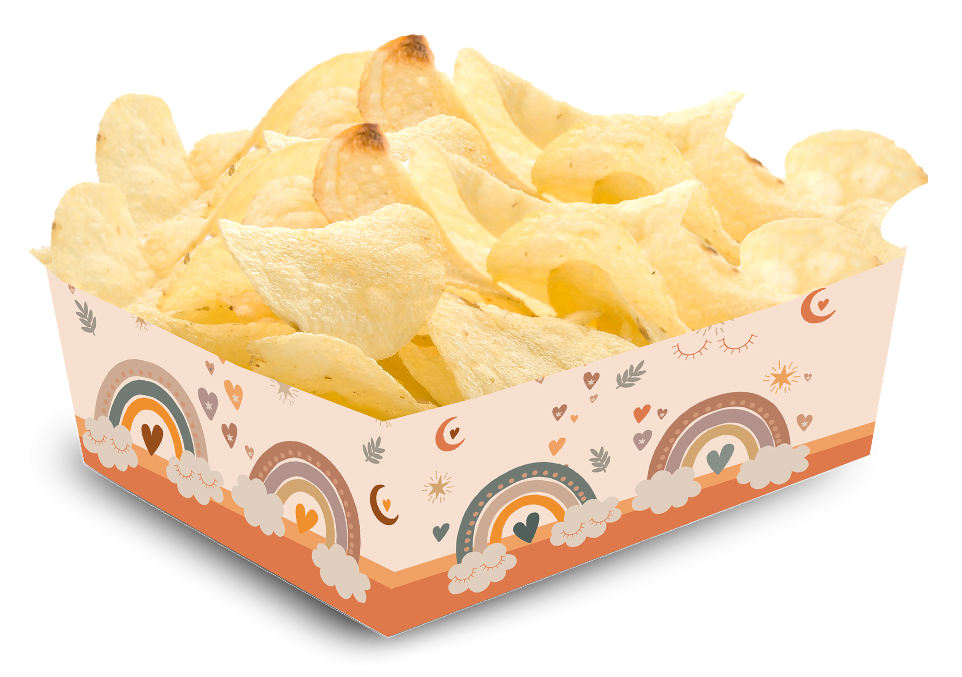 Bandeja Boho Rainbow 15 x 11 x 6 cm