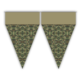 Banderin Camuflaje 3 metros