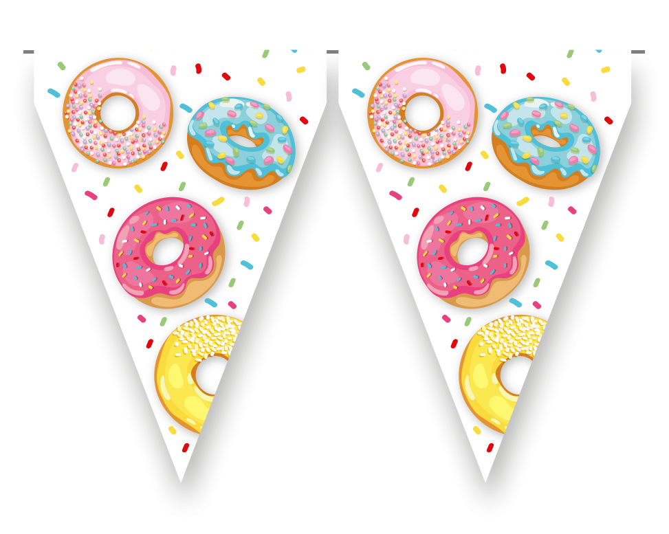 Banderin Donuts 3 metros