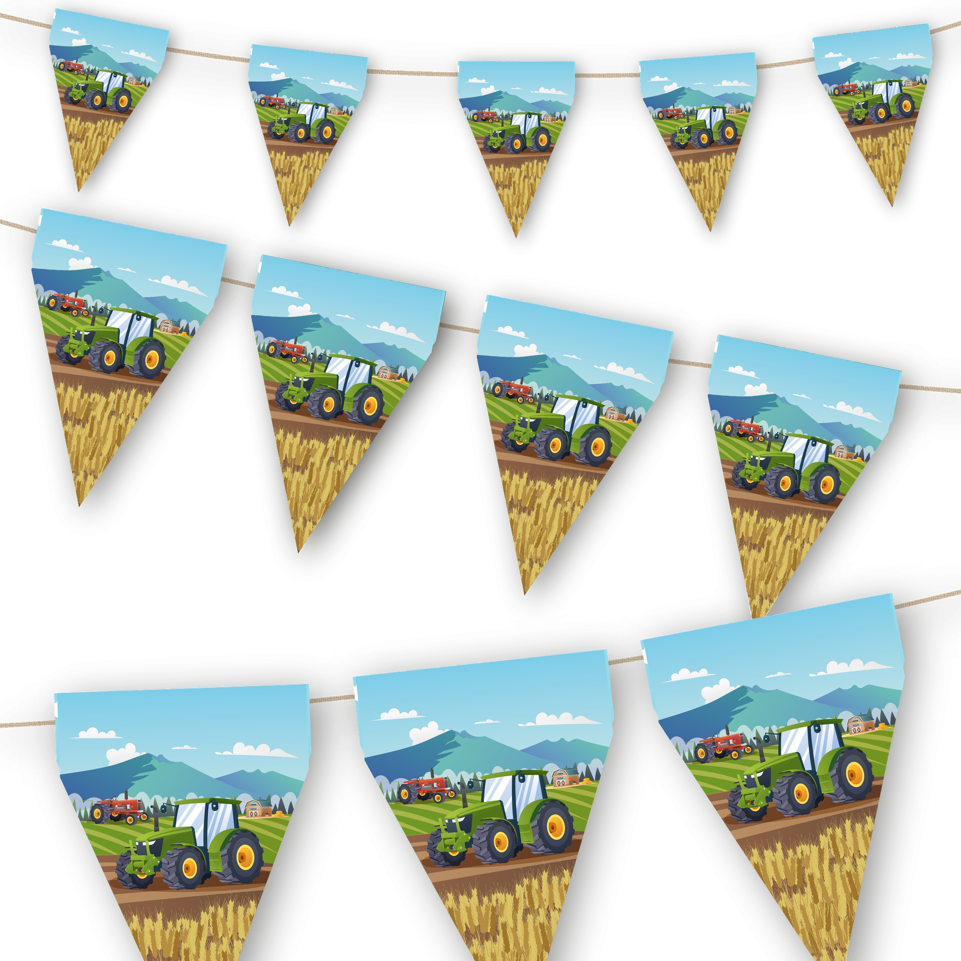 Banderin Tractor 3 metros