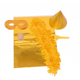 Sac de fête doré