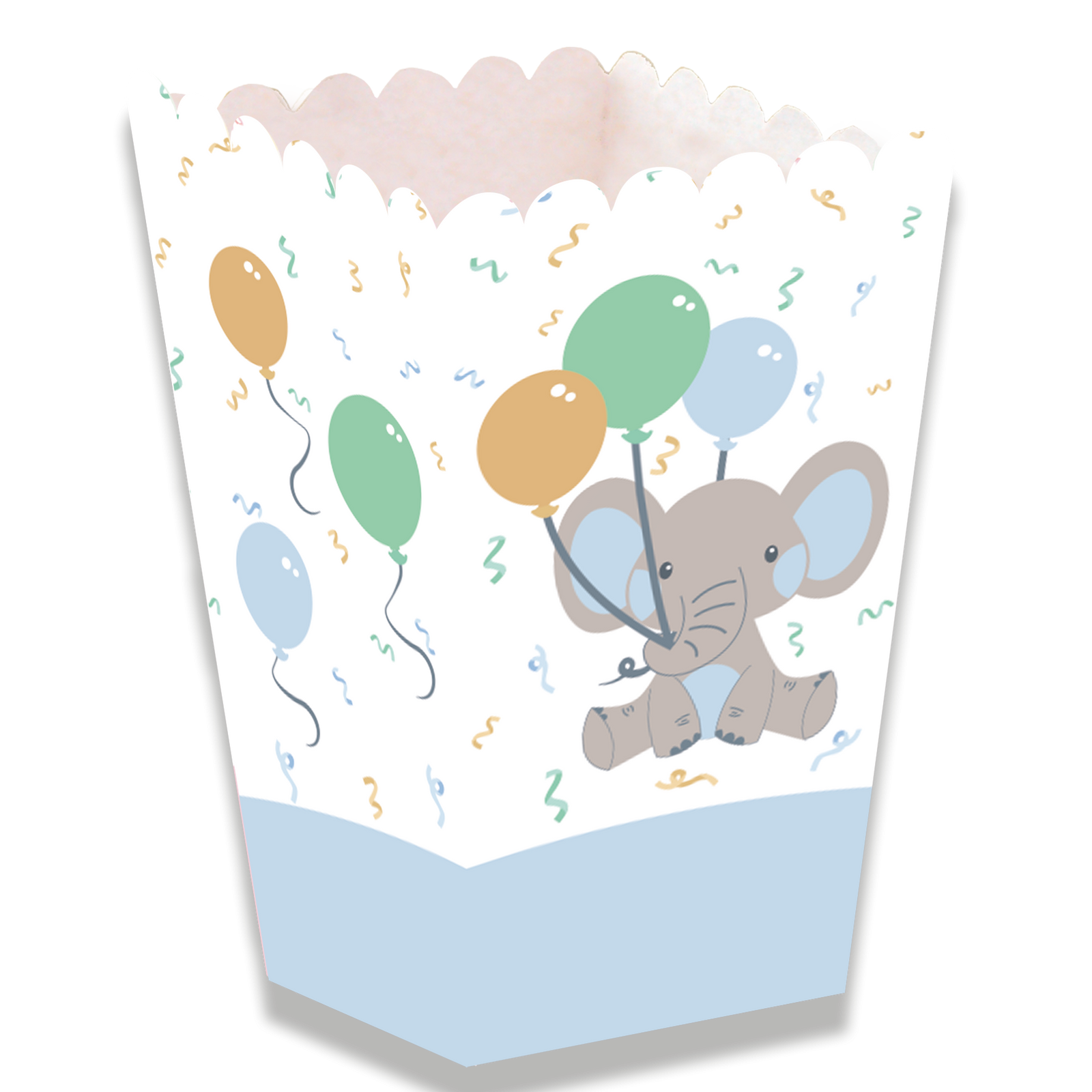 Scatola alta Blue Elephant 5 x 5 x 12 cm
