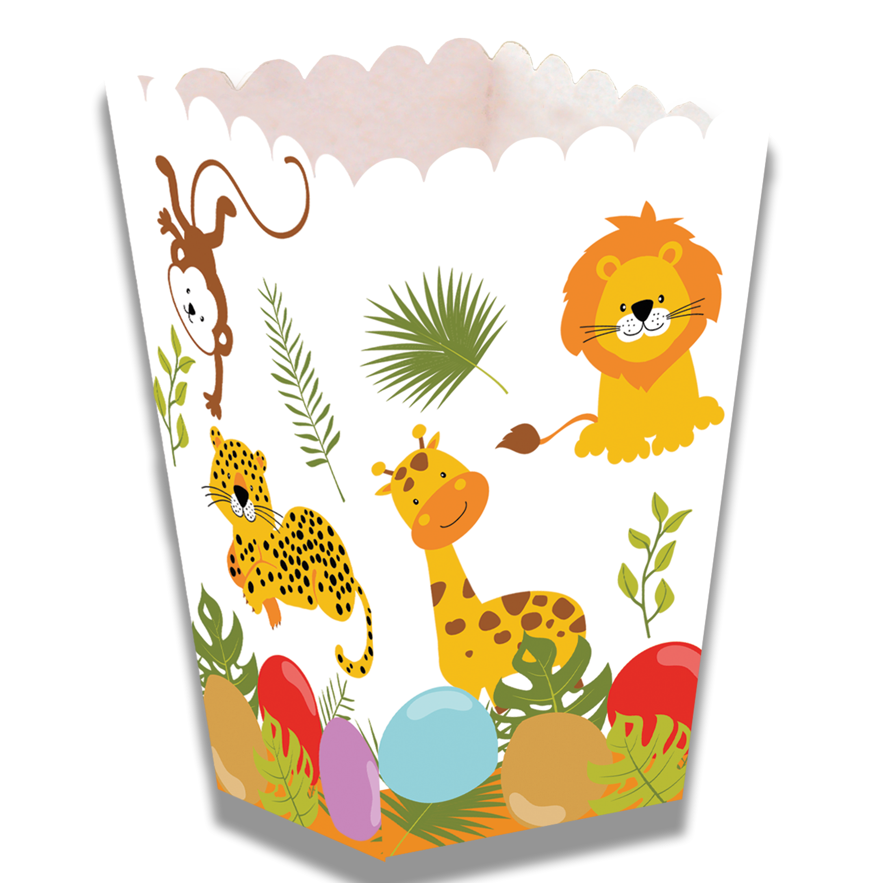 CAJITA ALTA JUNGLE ANIMALS 5 x 5 x 12 cm