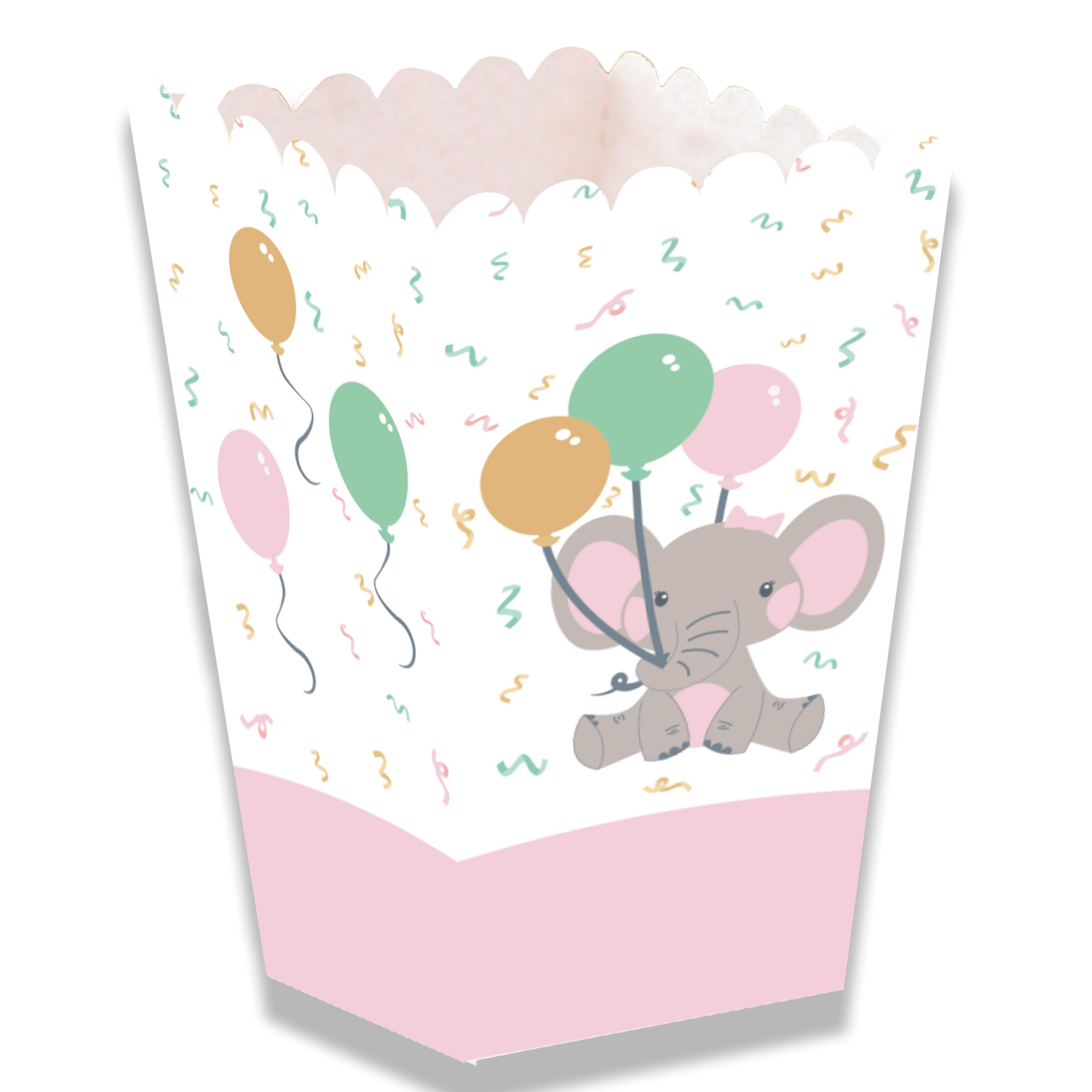 Scatola alta Pink Elephant 5 x 5 x 12 cm