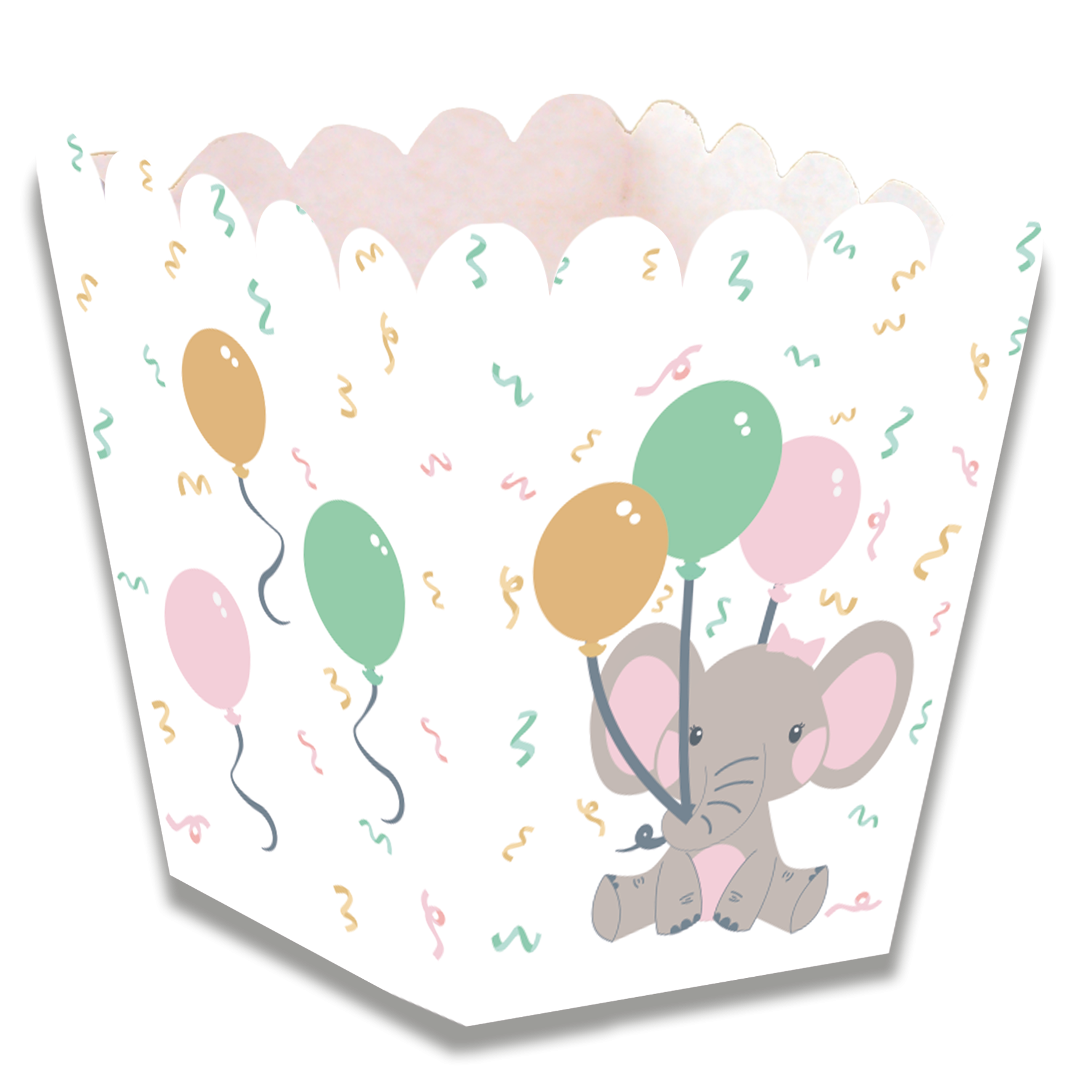 Cajita Baja Pink Elephant 5 x 5 x 7 cm