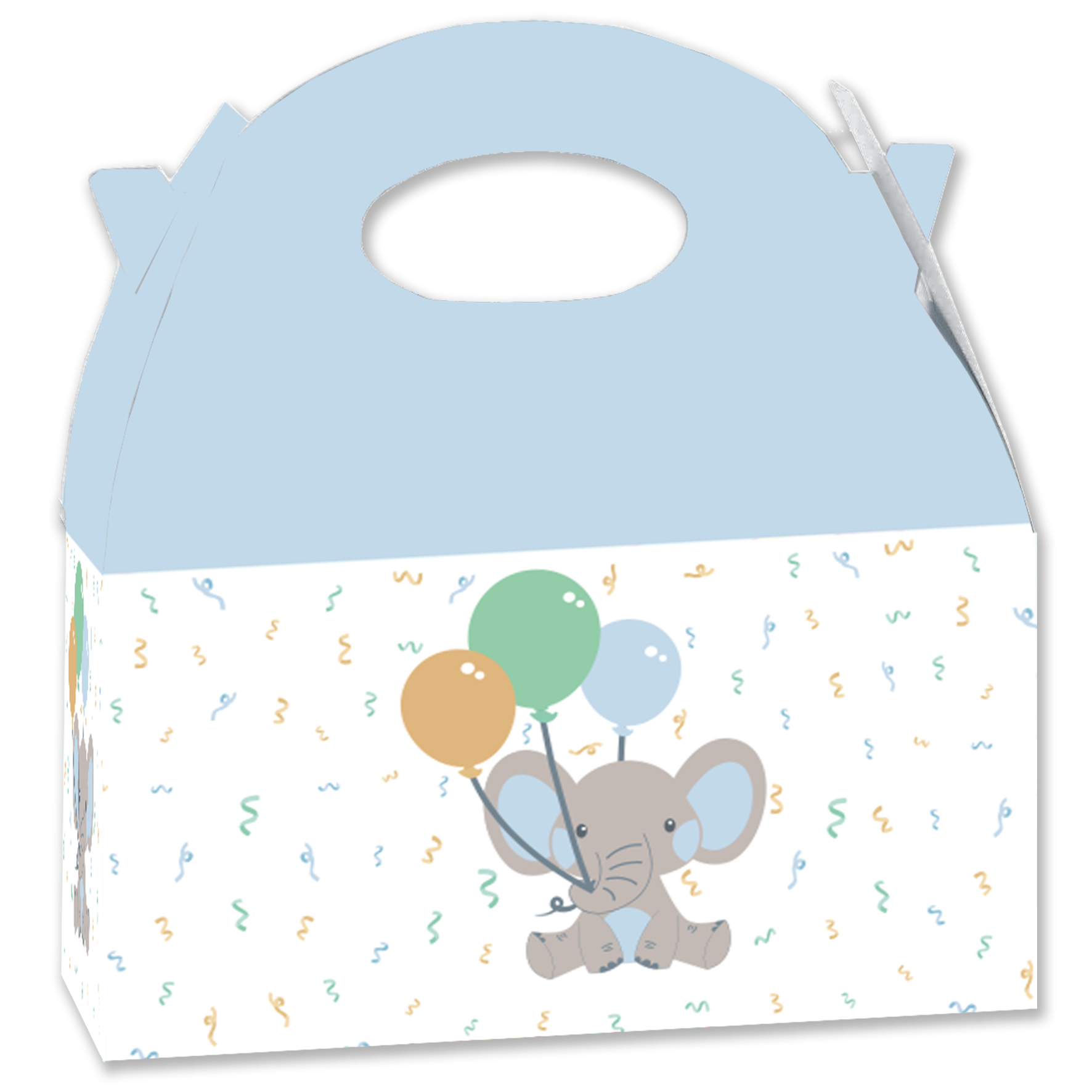 CAJITA BLUE ELEPHANT 20 x 16 x 11 cm