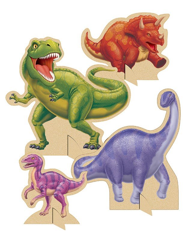 CENTROTAVOLA JURASSIC DINO (4 FIGURE)