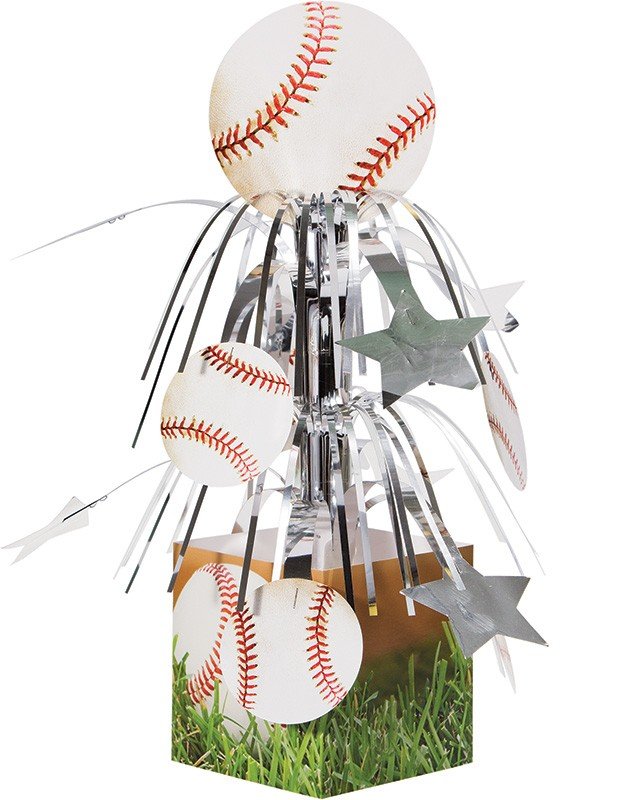 CENTRO DE MESA CASCADA 30 CM SPORTS FANATIC BASEBALL
