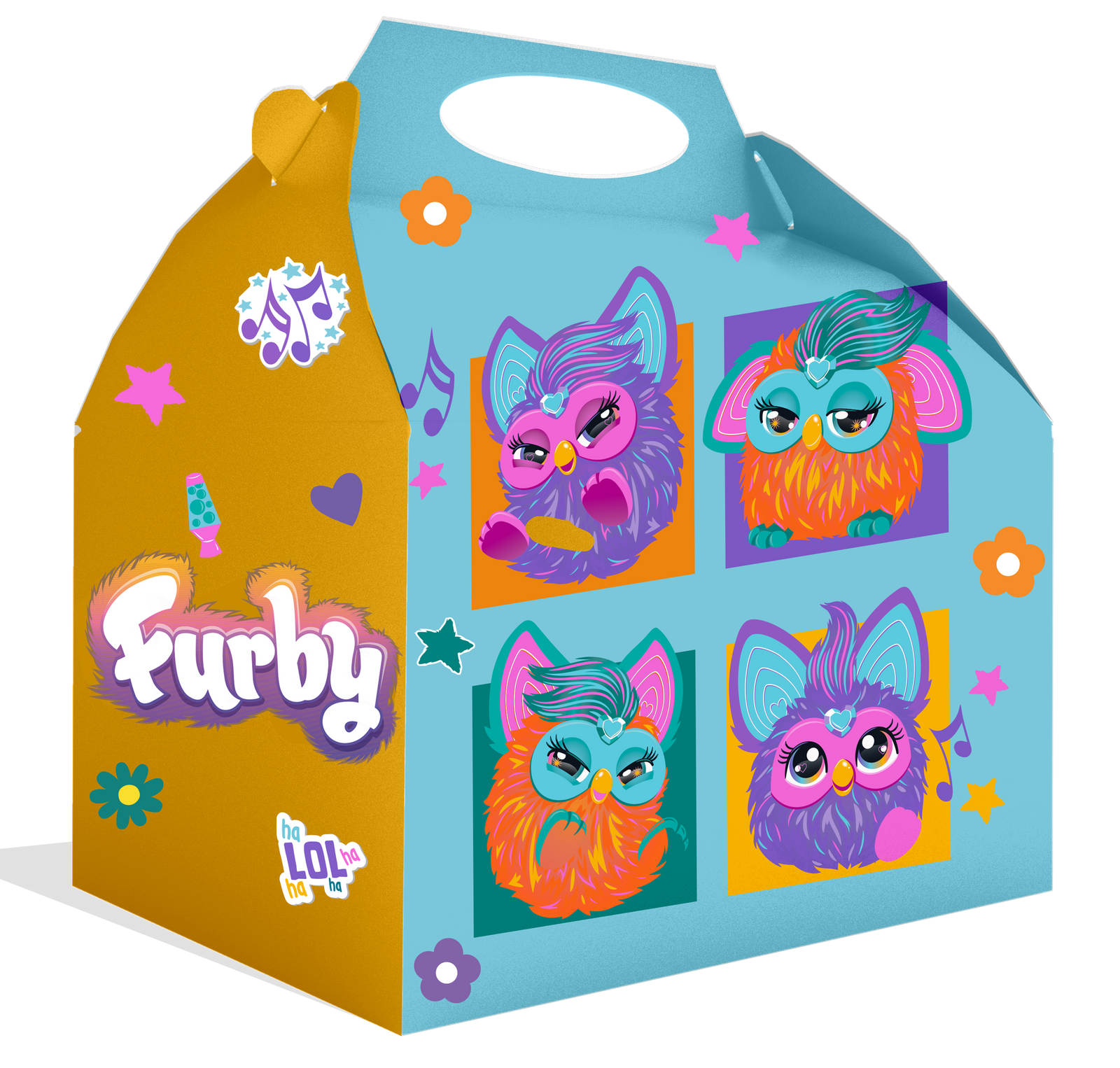 Scatola Furby 20 x 16 x 11 cm