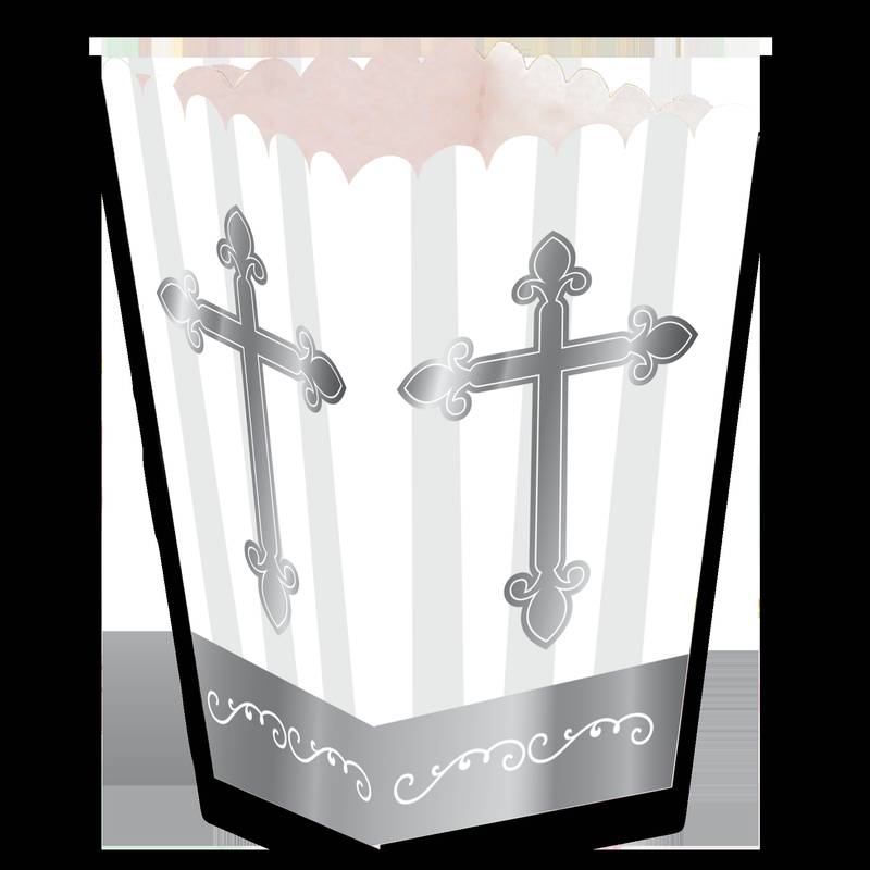 Cajita Alta Divinity Silver 5 x 5 x 12 cm