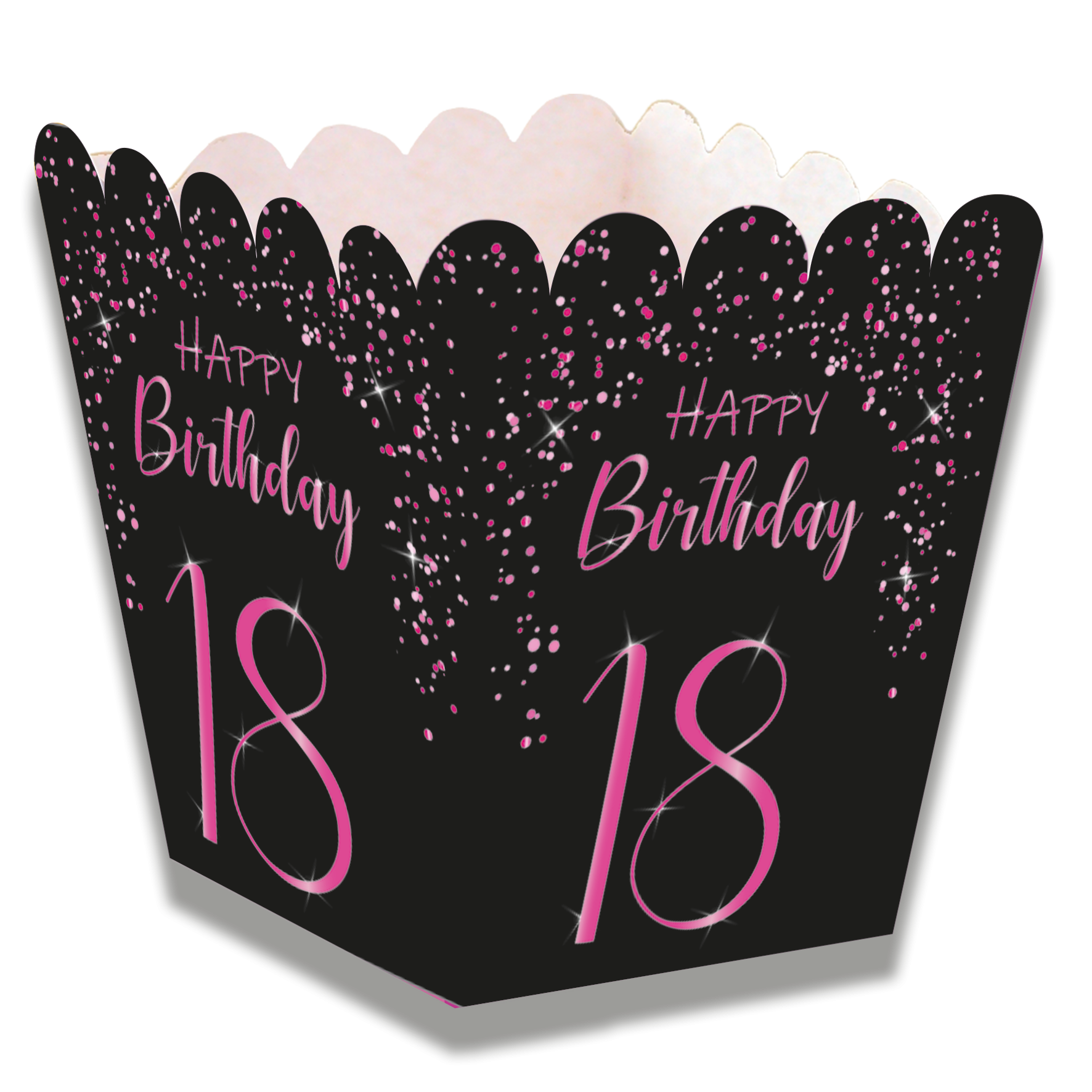 Cajita Baja Elegant Pink 18 años 7 x 5 x 5 cm