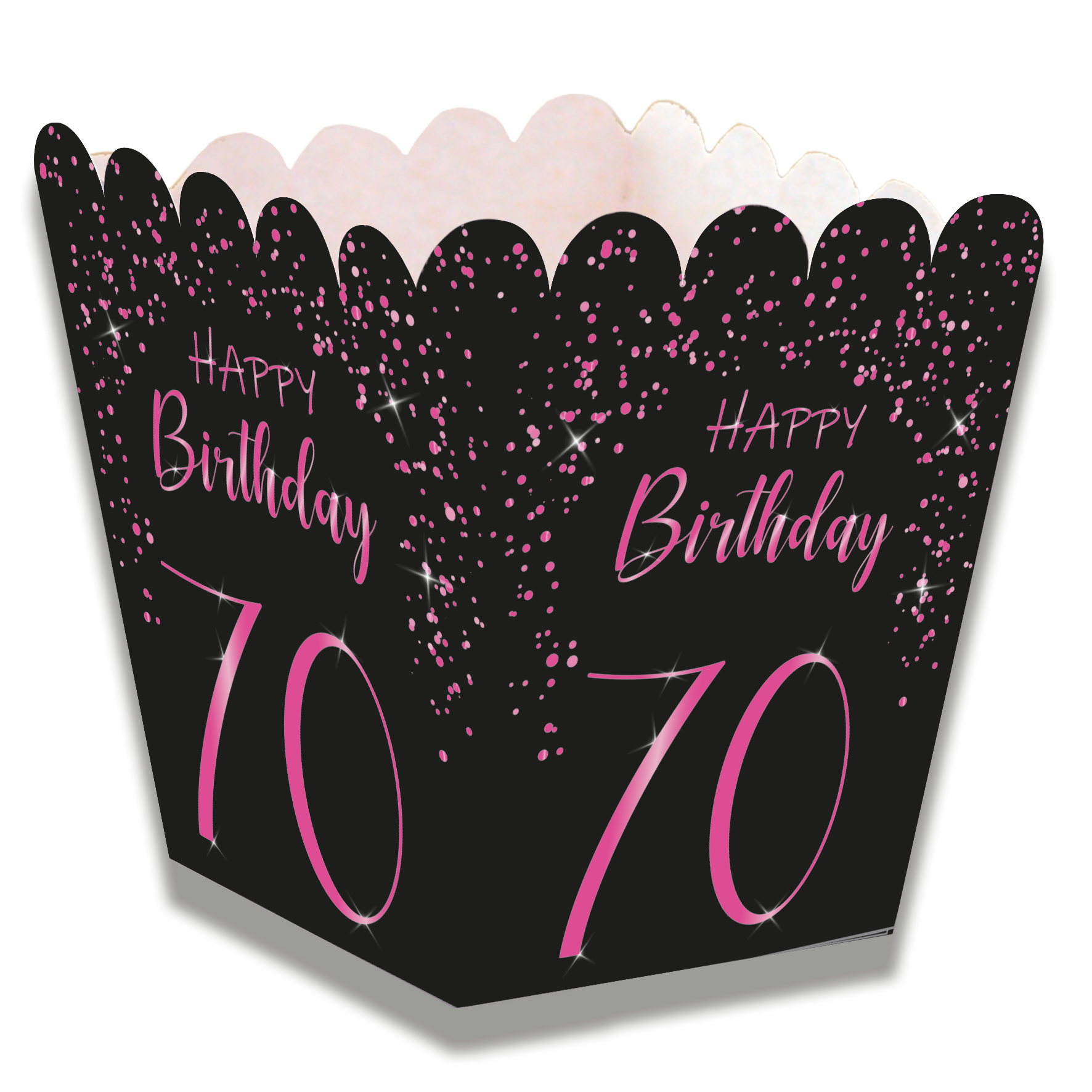 Cajita Baja Elegant Pink 70 años