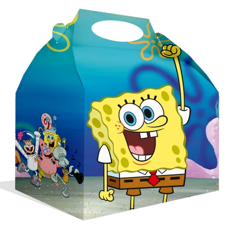 Cajita Bob Esponja 20 x 16 x 11 cm