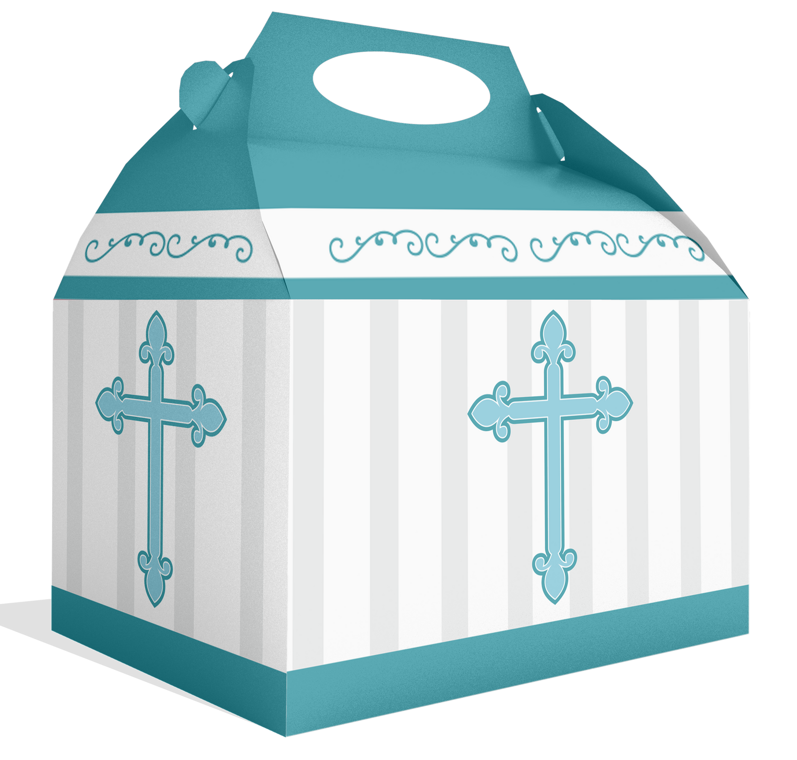 Cajita Divinity Blue 20 x 16 x 11 cm