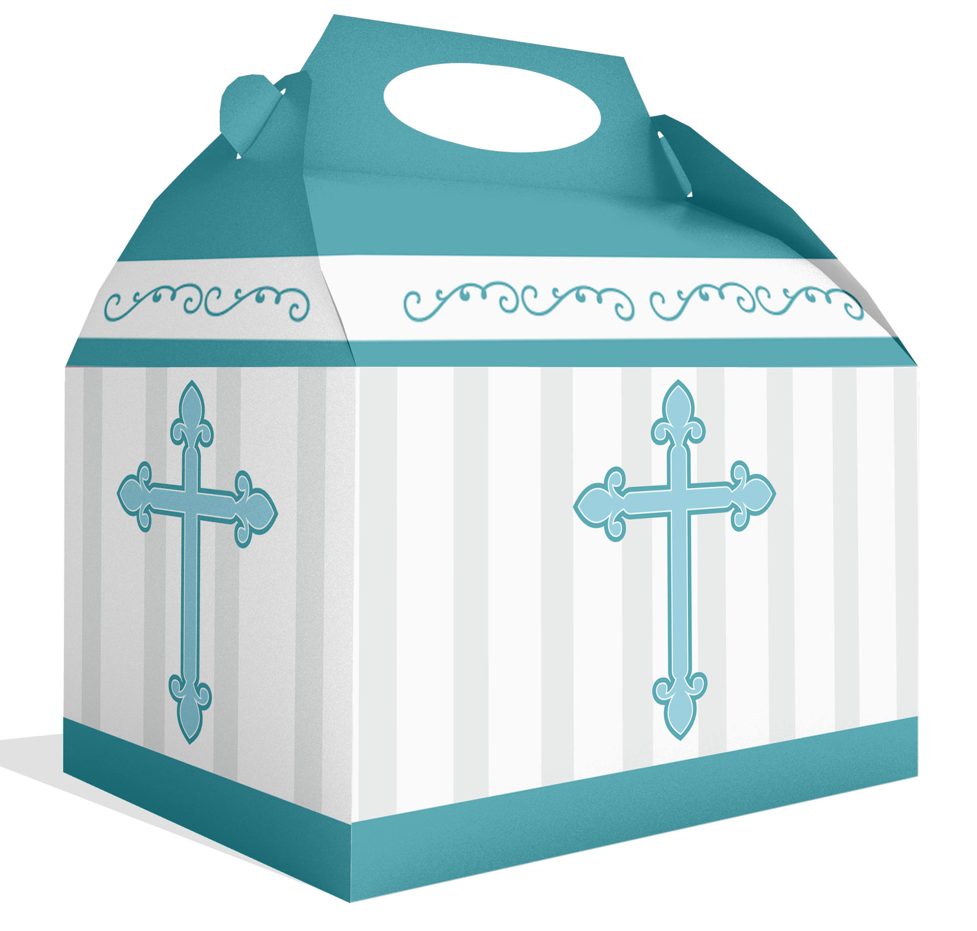 Cajita Divinity Blue 20 x 16 x 11 cm