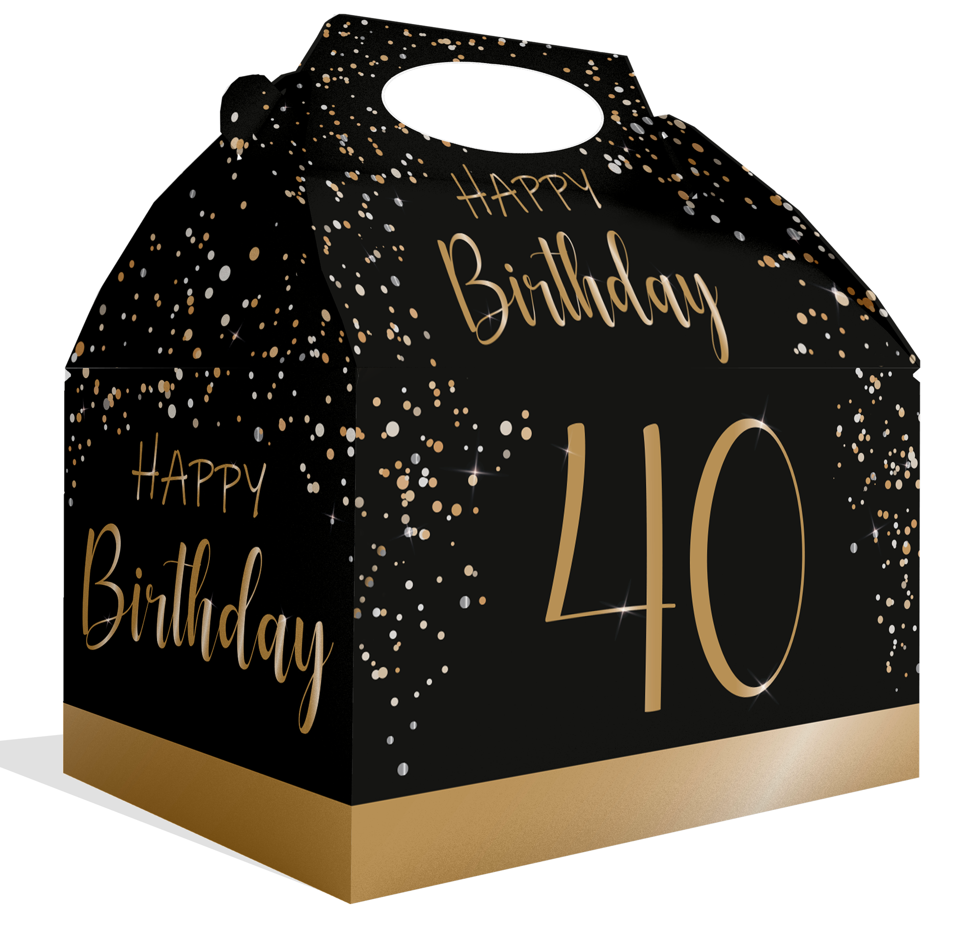 Cajita Elegant Negro 40 Años