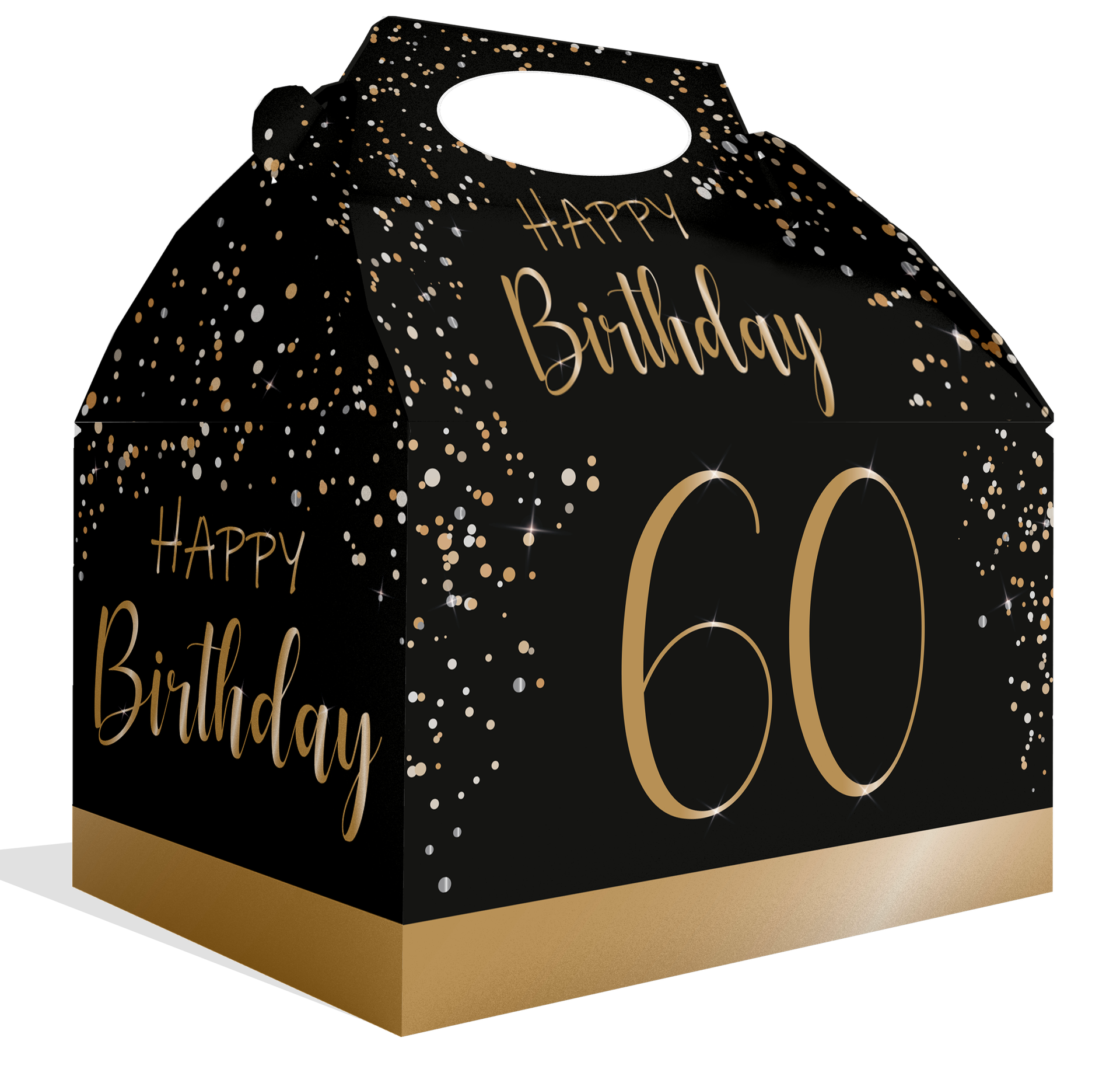 Cajita Elegant Negro 60 Años