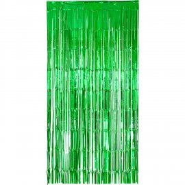 Rideau de fête vert 2 x 1 m