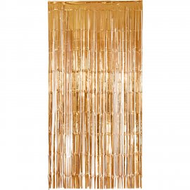 Rideau de fête or rose 2 x 1 m