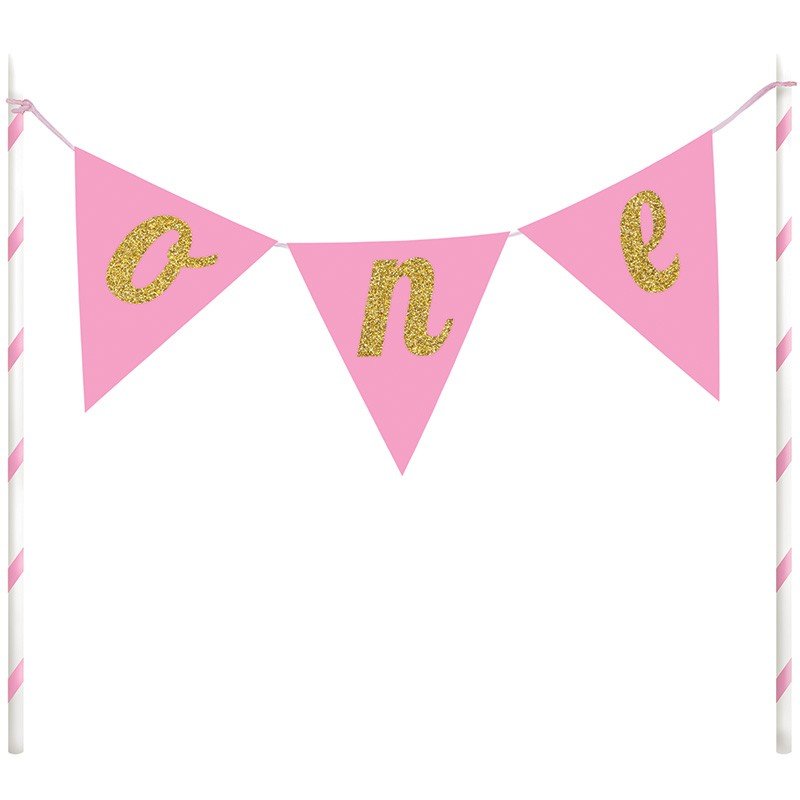 UNA DECORAZIONE PER TORTA ROSA