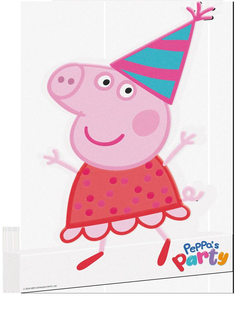 Figura Porexpan Peppa Pig 29,3 x 21,5 cm