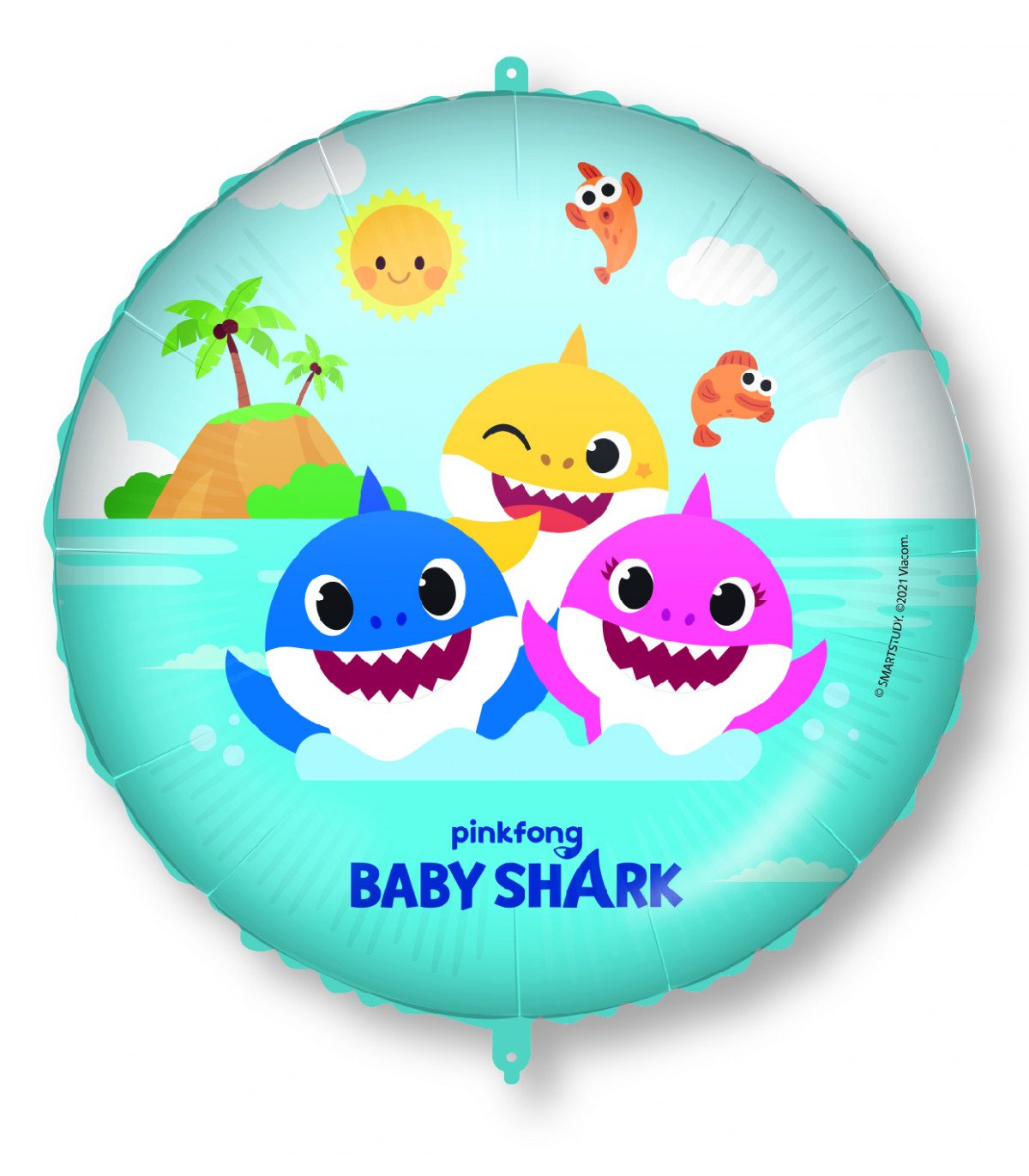 GLOBO FOIL 46 CM BABY SHARK