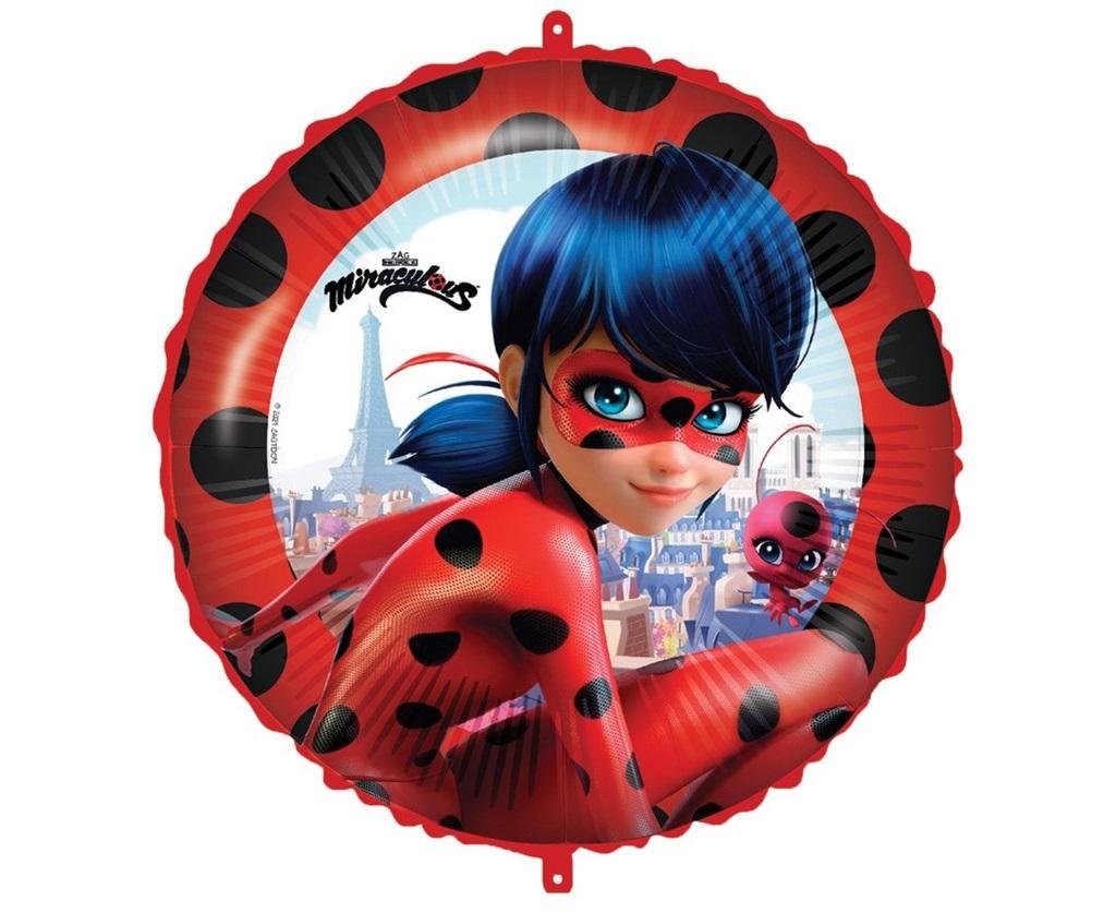 PALLONCINO IN FOIL 46 CM COCCINELLA