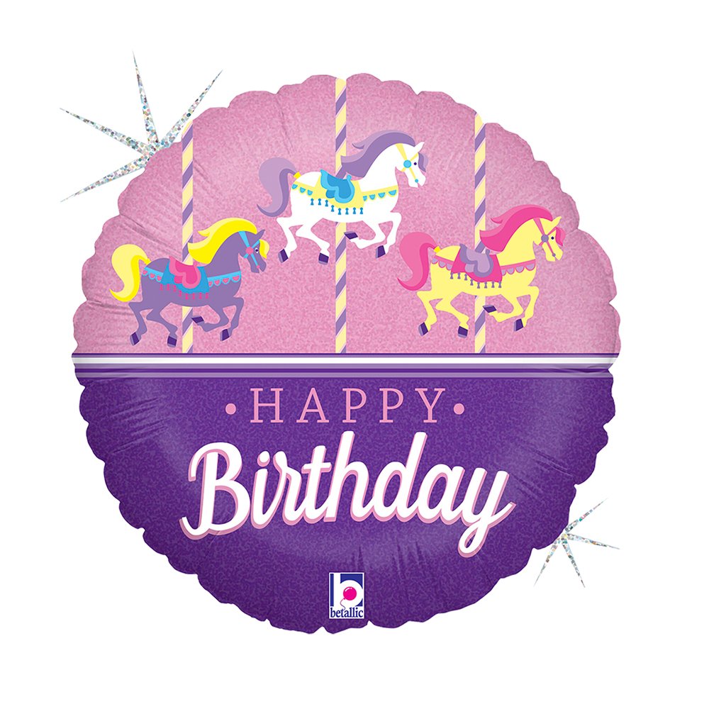 Anniversaire carrousel de ballons